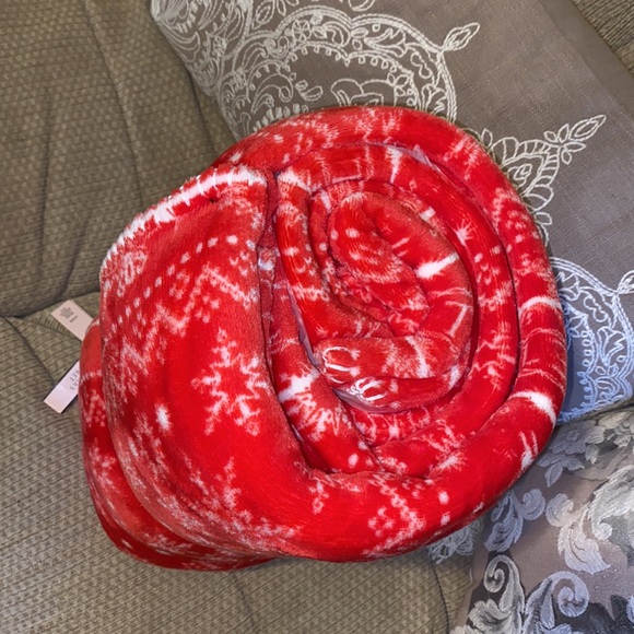 ❄️❤️❄️NWT VS Sherpa Blanket - Picture 12 of 14